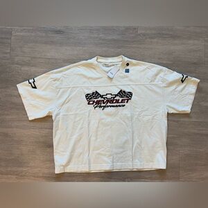 Hollister White Short Sleeve Tee Casual Cotton